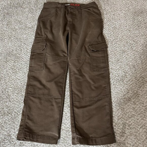 Dickies Flex Tough Max Pants Mens 32x30 Brown Relaxed Fit Work Cargo Utility - Picture 1 of 12